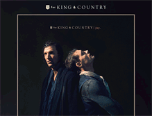 Tablet Screenshot of forkingandcountry.com